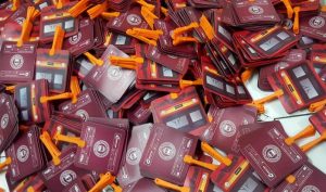 Kipas Plastik Promosi PT KAI Commuter Jabodetabek