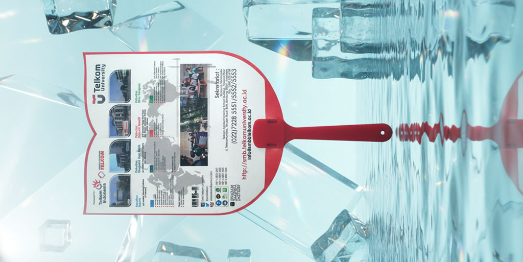 Repeat Order Kipas Plastik Custom Untuk Telkom University