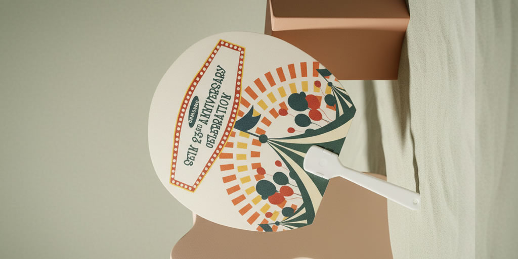 Kipas Tangan Plastik Custom - Han Fan Promosi Samsung 'Sein Anniversary'