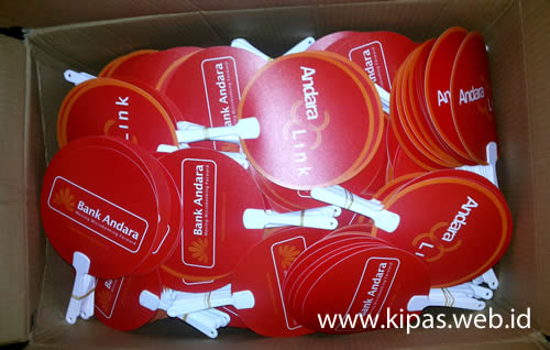 Kipas Souvenir Bank Andara