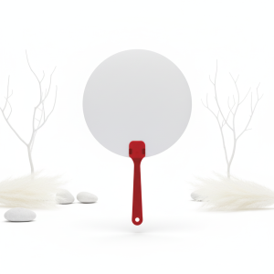 Kipas Souvenir Bahan Plastik Polos