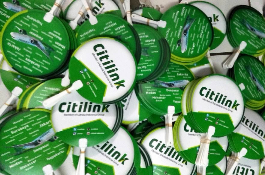 Kipas Plastik Promosi Citilink