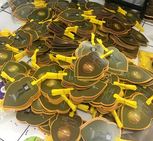 Kipas Plastik Angkasa Pura II Vote Terminal 3 Bandara Soetta