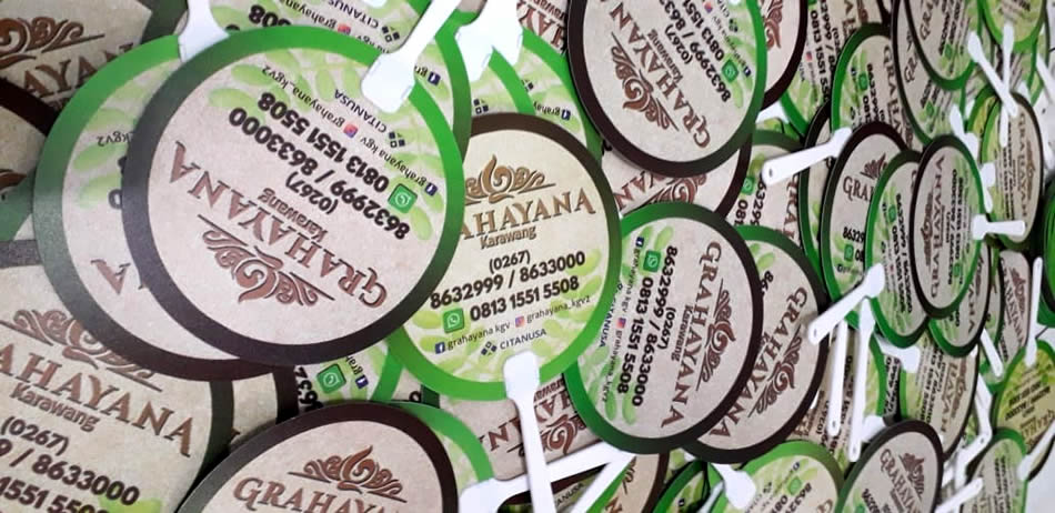 Repeat Order Kipas Plastik Promosi Grahayana