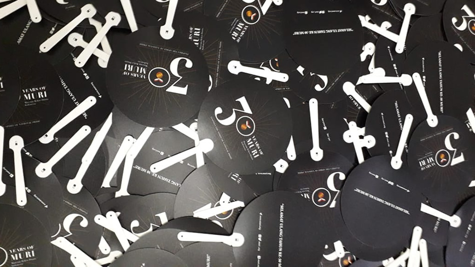 Kipas Plastik PVC MURI - Musium Rekor Indonesia