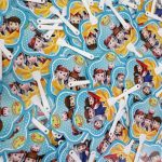 kipas plastik kongsuni segi lima