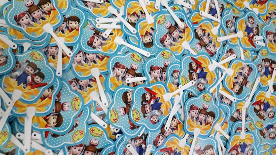 Kipas Tangan – Hand Fan Plastik Bentuk Karakter